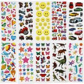 3D Stickers - 7x17cm - 20 vel - 1 doos