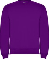 Paarse unisex sweater Clasica merk Roly maat L