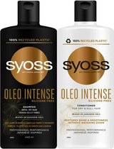 Syoss Oleo Intense - Shampoo 1x 440 ml & Conditioner 1x 440 ml - Pakket