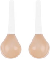 LingaDore - Silicone Invisible Lift Bra - maat D Cup - Beige - Dames