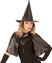 Widmann - Heks & Spider Lady & Voodoo & Duistere Religie Kostuum - Verkleedset Heks Tarika - Zwart - Halloween - Verkleedkleding