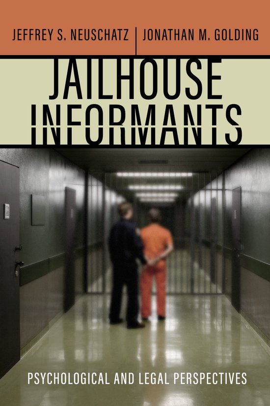 Psychology and Crime- Jailhouse Informants - cover
