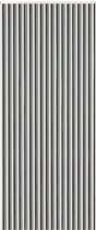 Rideau de porte Livn Stripes gris 100x230cm