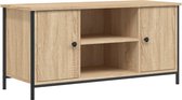 vidaXL-Tv-meubel-100x40x50-cm-bewerkt-hout-sonoma-eikenkleurig