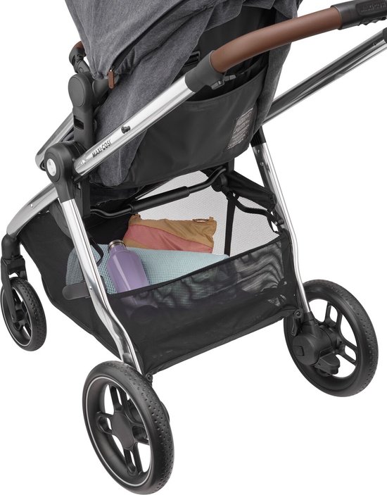 Maxi-Cosi Zelia³ Luxe 2-in-1 Kinderwagen - Omkeerbare zitting - Eenhandvouw - Twillic Grey - Vanaf de geboorte tot ca. 4 jaar van Maxi-Cosi — afbeelding 4