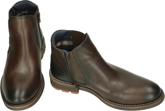 Fluchos -Heren - bruin donker - boots & bottines - maat 39