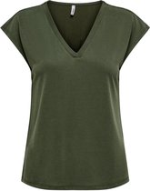 Only T-shirt Onlfree Life S/s Mod.v-neck Top Jrs 15287041 Duffel Bag Ladies Size - S