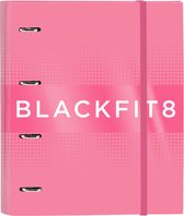 Ringmap BlackFit8 Glow up A4 Roze (27 x 32 x 3.5 cm)