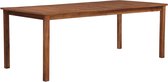 vidaXL Table de jardin 200x90x74 cm en bois d'acacia massif