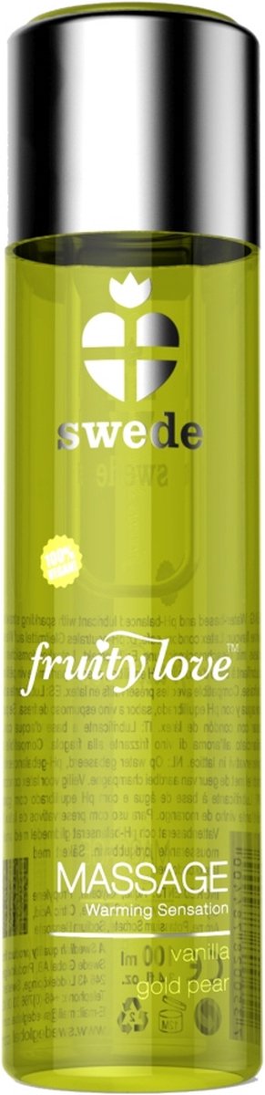 Goedkoopste Swede - Fruity Love Massage Vanille Gouden Peer 120 ml