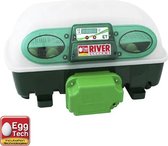 River EggTech24 - Incubateur automatique pour 24 à 96 œufs avec accessoires et manuel en néerlandais