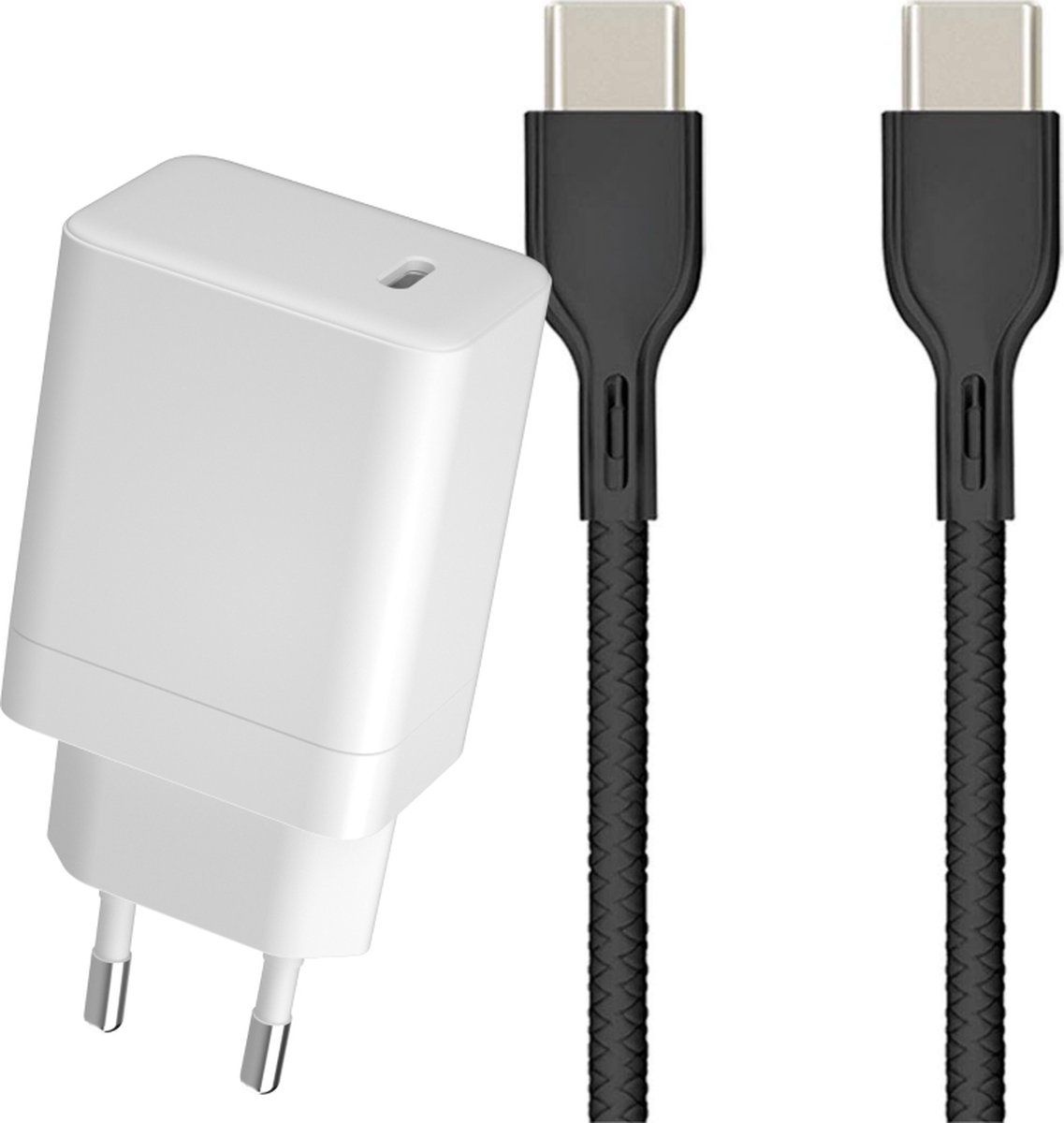 Adaptateur Phreeze USB-C - Charge Super Fast 2.0 - 45W - Wit - Chargeur  pour Samsung