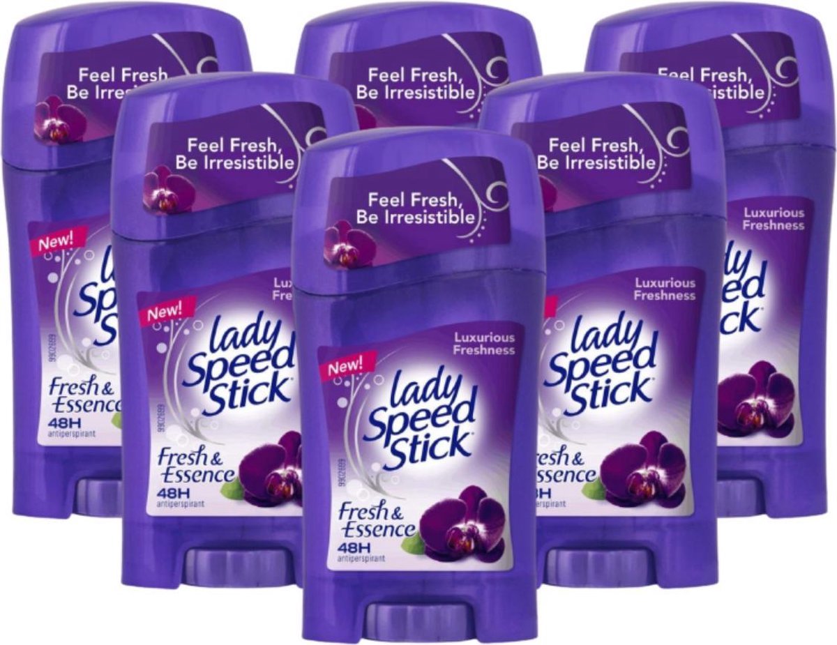 Goedkoopste Lady Speed Stick Black Orchid Deodorant Stick - 6 x 45g - Deodorant Vrouw