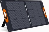 ALLWEI 100W draagbaar zonnepaneel, voor 300/600W Power Station Solar Generator, 18V opvouwbare batterijlader op zonne-energie met verstelbare standaard, waterdichte IP68 voor kamperen buitenshuis