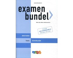 Examenbundel havo Scheikunde 2023/2024