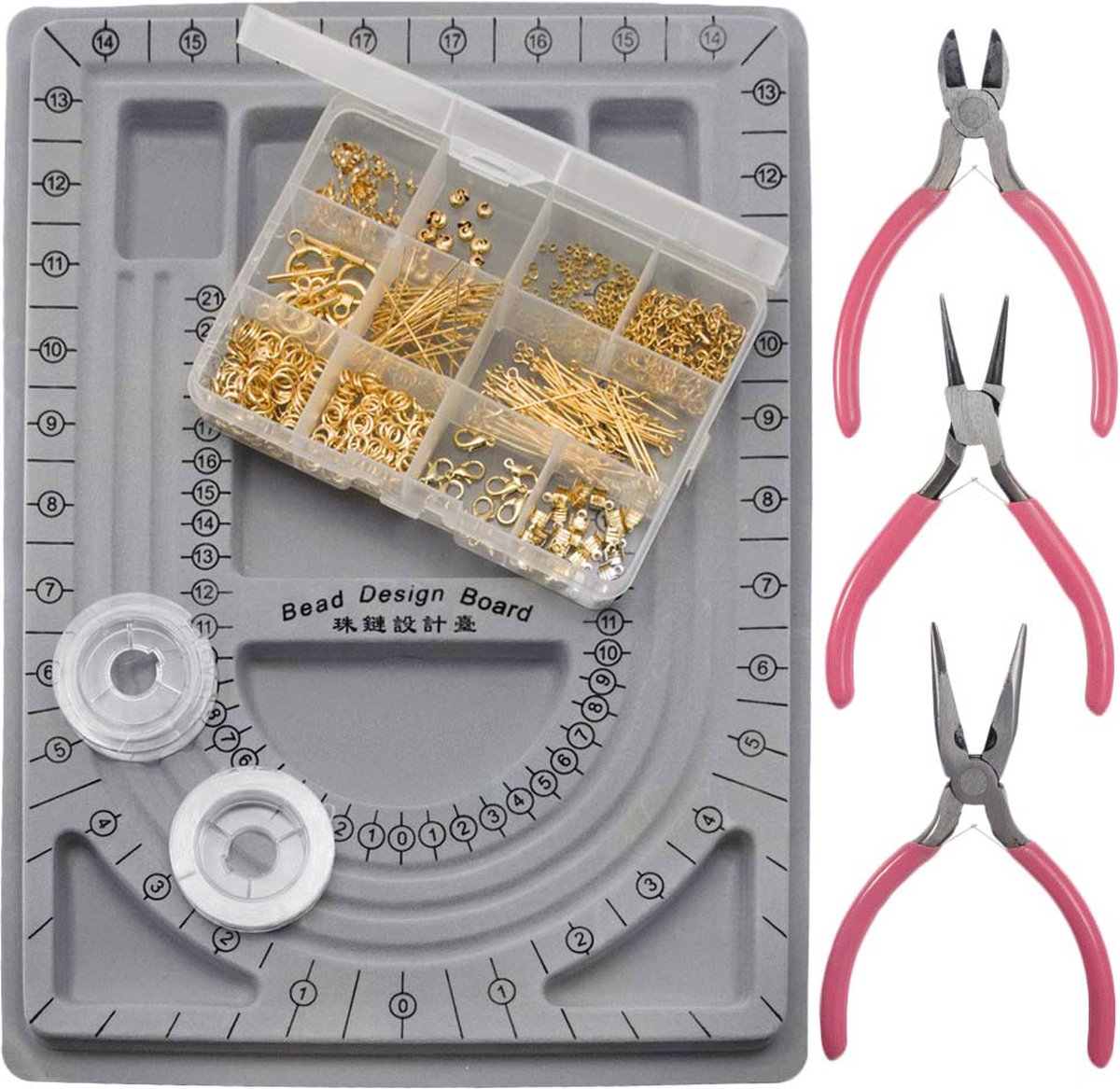 Startpakket Sieraden Maken (Stainless Steel) Goud