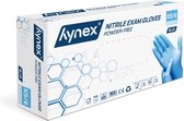 Hynex Nitril handschoenen maat XS blauw 100/doos 3,5gram poedervrij