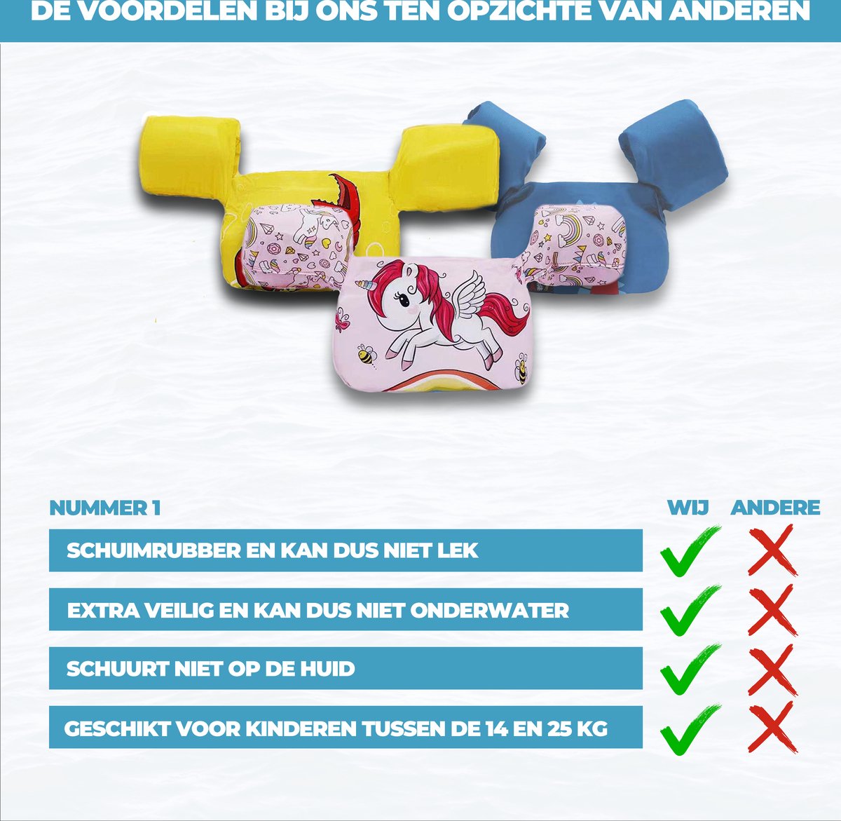 Puddle Jumper - Dino Blauw - 2 tot 6 jaar - Zwemvest kinderen — afbeelding 4