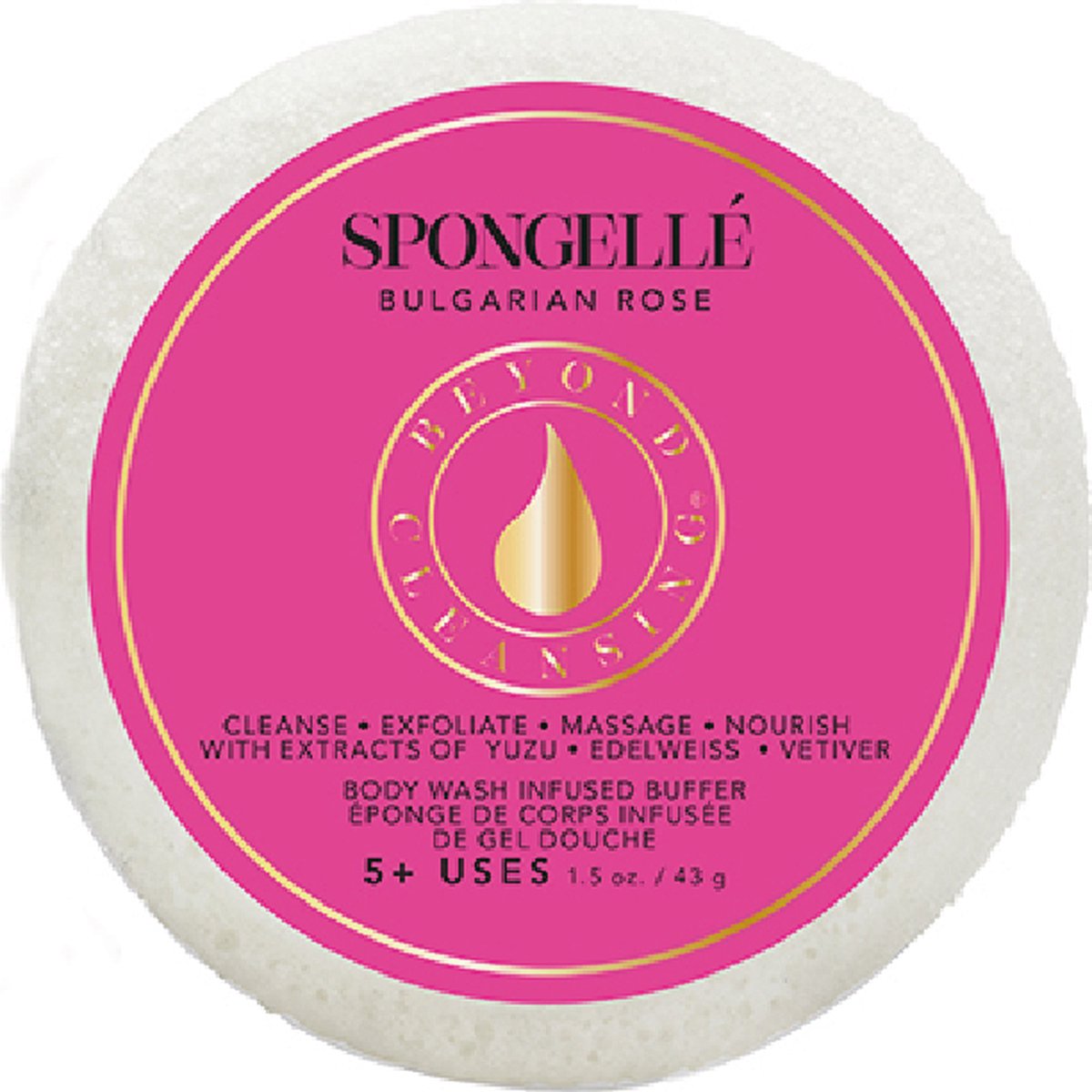 Spongellé Travel sized Spongette - Bulgarian Rose