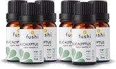 Fushi - Eucalyptus (Globulus) Essential Oil, Organic - 5 ml - 6 Pak - Voordeelverpakking