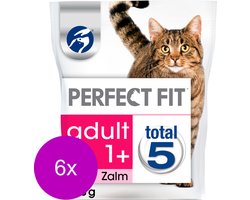 Perfect Fit Droogvoer Adult Zalm - Kattenvoer - 6 x 750 g