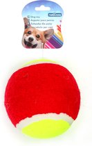 Nobleza Honden speelbal - Apporteerspeelgoed - Tennisbal hond - Hondenspeelgoed - Anti lek - speelbal hond - Rubber - 7,2 cm - Rood