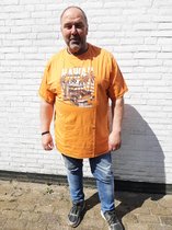 Duke 555 Fremont T-Shirt Oranje Plussize 6XL
