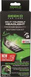 Gekko Car Care Do-It-Yourself koplamp restauratie set, met afbeelding van groene auto koplamp.