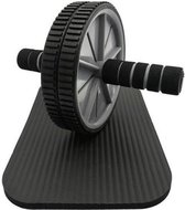 New Age Devi - Ab Wheel: Gratis Fitness Knie Mat + Roller & Mat - Trainingswiel voor Buikspieren!