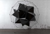 Fotobehang - Vlies Behang - Geometrische 3D Kunst - 208 x 146 cm