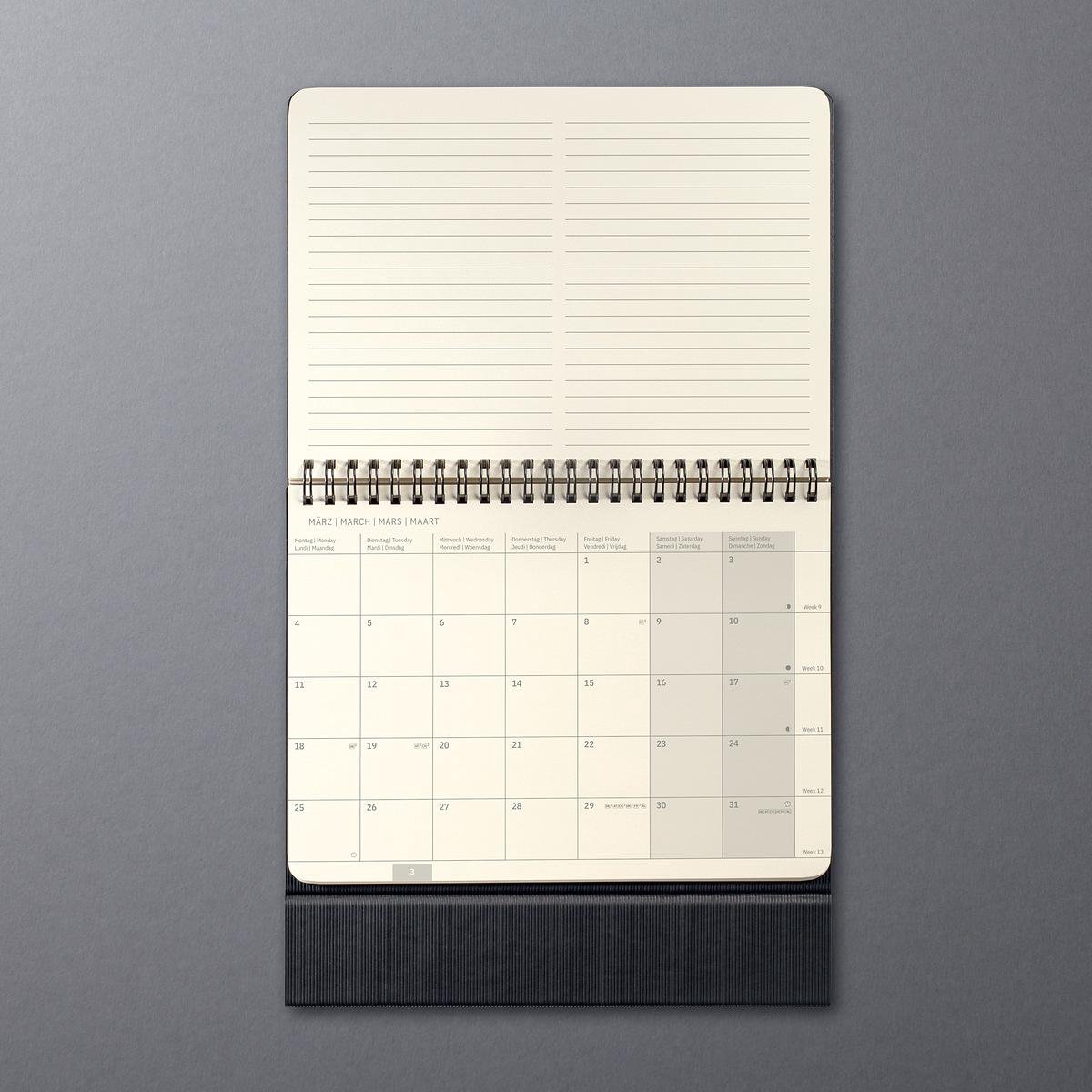 Sigel Calendrier hebdomadaire Conceptum 2023 Design Vintage C2358 couleur de la reliure: gris Sigel Calendrier hebdomadaire Conceptum 2023 Design Vintage C2358 couleur de la reliure: gris
