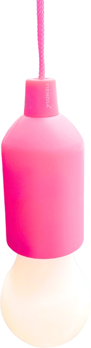 Treklamp Roze - Handige Hanglamp - Camping lamp - Kerstcadeau - LED - Roze - Fienosa Hanglamp Batterij - Nachtlamp Kinderen - Campinglampen - Tentlamp - Kampeerlamp - NIET INBEGREPEN aaa batterijen- Warm wit licht -Tuinverlichting - Feestverlichting — afbeelding 2
