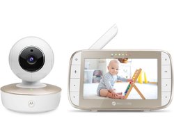 Motorola Nursery Babyfoon met Camera - Baby Monitor VM50G - Baby Camera met Kleuren Display, Tweeweg Communicatie en Infrarood Nachtvisie - 50M Bereik - Inzoomen, Kantelen en Draaien