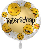 Smiley Beterschap - folieballon