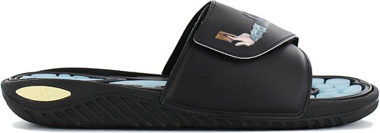 Adidas x YU-GI-OH - Reptossage Slides - Sandalen Zwemschoentjes Zwart HQ4276 - Maat EU 40 2/3 UK 7