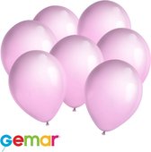 30 ballonnen licht Roze (Ook geschikt voor Helium)