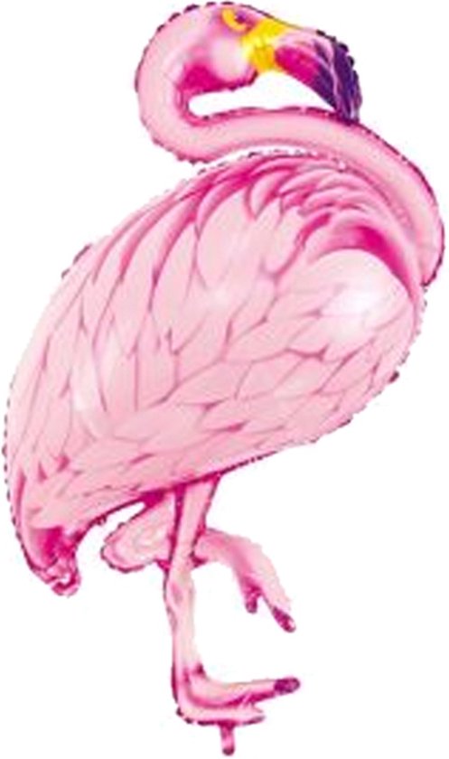 PTIT CLOWN - Aluminium roze flamingo ballon