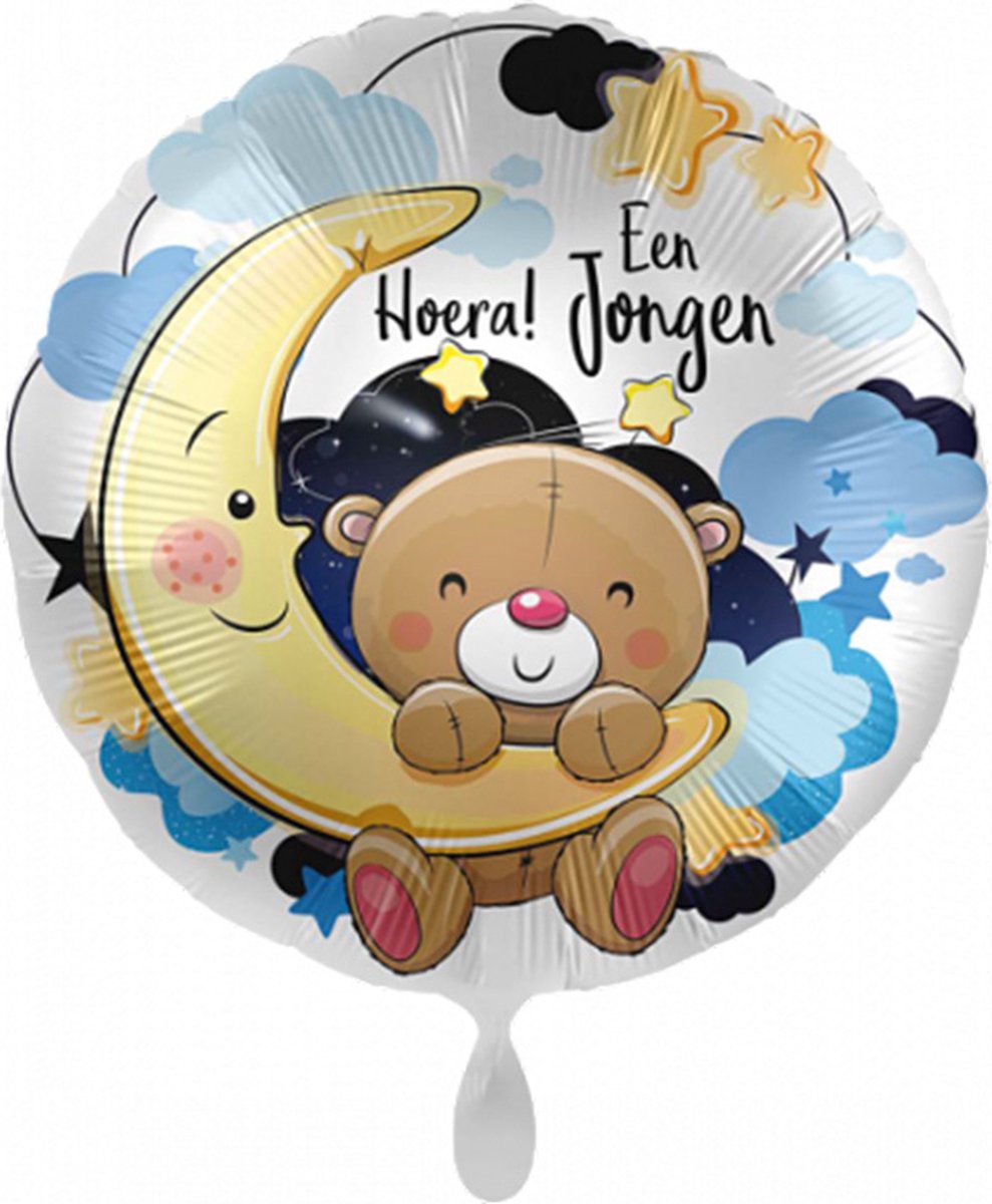 Folieballon - Hoera een Jongen