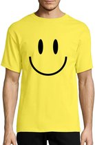 Smiley Geel T-shirt - smile - glimlach - vrolijk - gelukkig - shirt