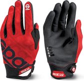 Sparco MECA-3 Handschoenen - Handschoenen voor Optimaal Comfort - Rood - Maat M