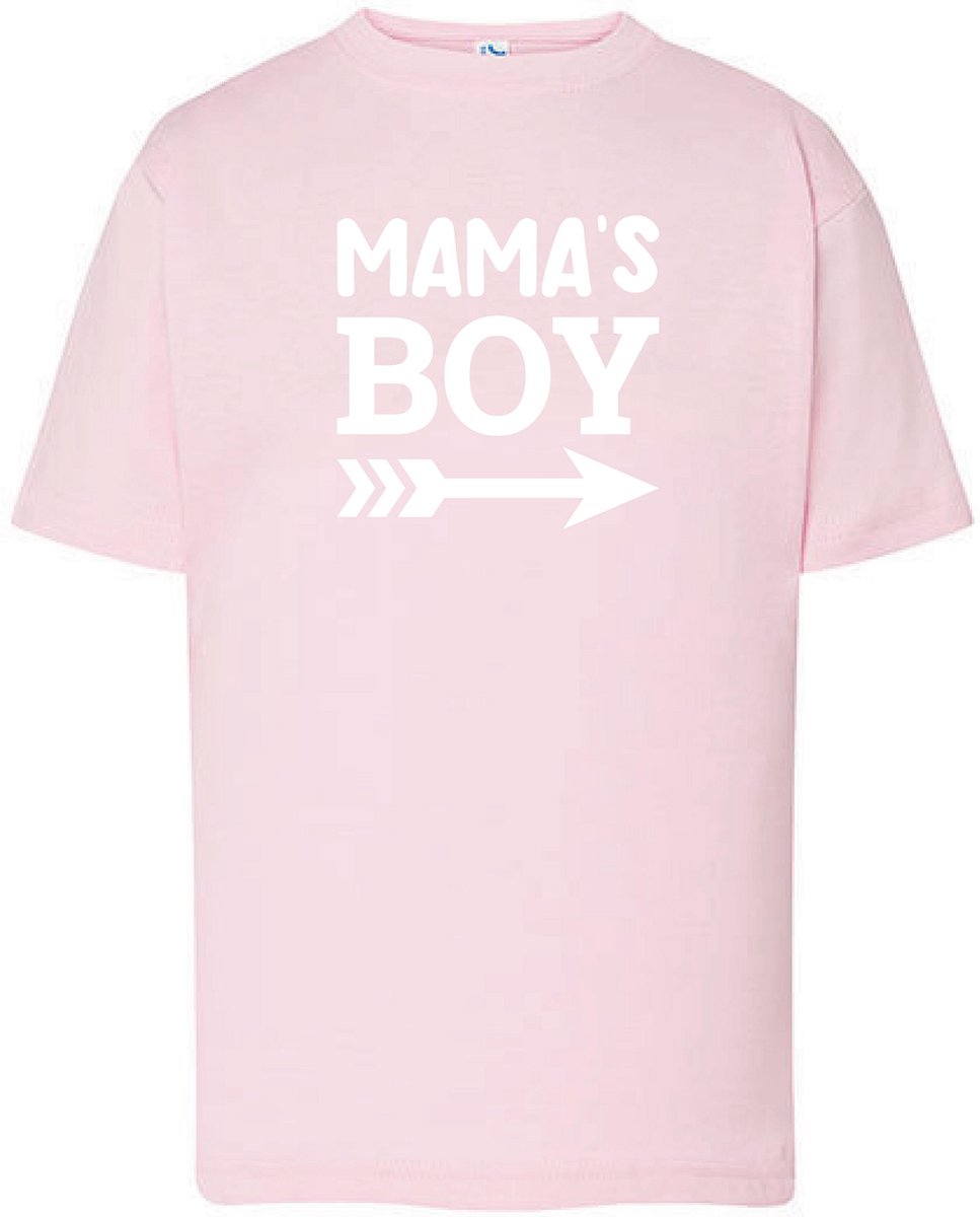 T-Shirts Mama's Boy-Roze-50