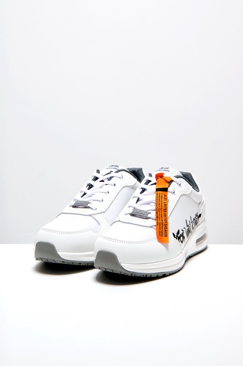 BSS Shoes Dyanne Beekman DB.01. werkschoenen White - Limited Edition - Antislip - Vervangbare binnenzool