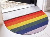 Chilewich Pride Stripe Welcome Apartment mat