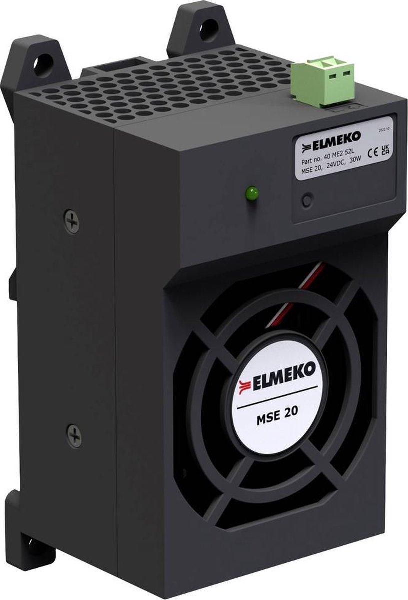 Elmeko MSE 20, 12 V DC, 24 W Ontvochtiger 12 V/DC 24 W (b x h x d) 64 x 124 x 67 mm 1 stuk(s)