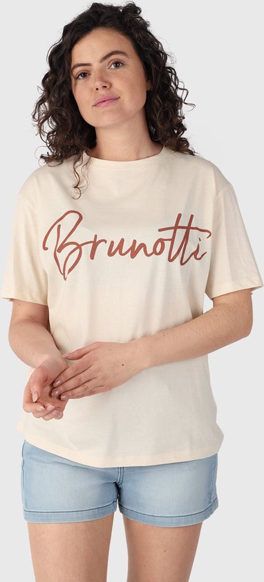 Brunotti Soraya-R Dames T-shirt - Wit - L