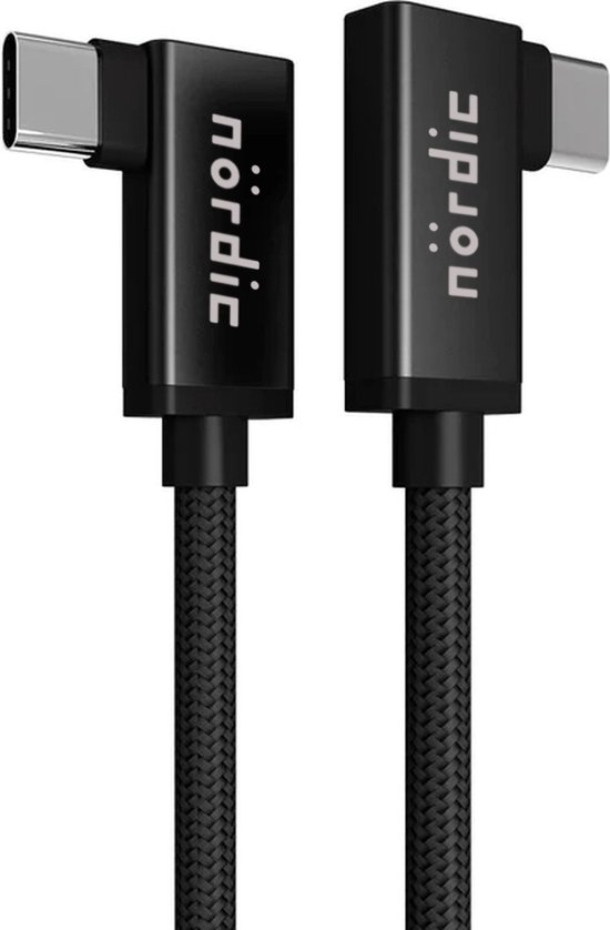 StarTech.com Câble de Charge USB C de 2m - Cordon USB-C, 60W PD 3A - Câble  USB C Coudé Noir - Fibre Aramide Robuste - Câble USB 2.0 Type C - Chargeur