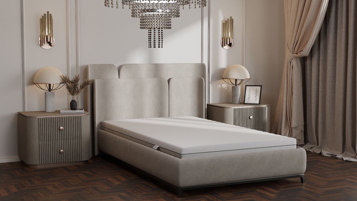 null Luxe Bamboe 200x200 Boxspring - afbeelding 4