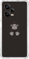 Smartphone hoesje Xiaomi Redmi Note 12 Pro Plus Hoesje Bumper met transparante rand Gorilla