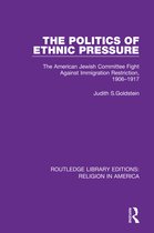 Routledge Library Editions: Religion in America-The Politics of Ethnic Pressure