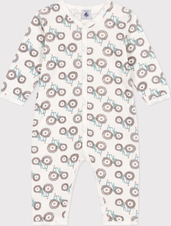 Petit Bateau Pyjama bébé en coton sans pieds Combishort Garçons - Multicolore - Taille 62